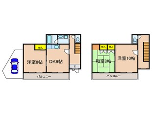 エンジェリック美喜の物件間取画像